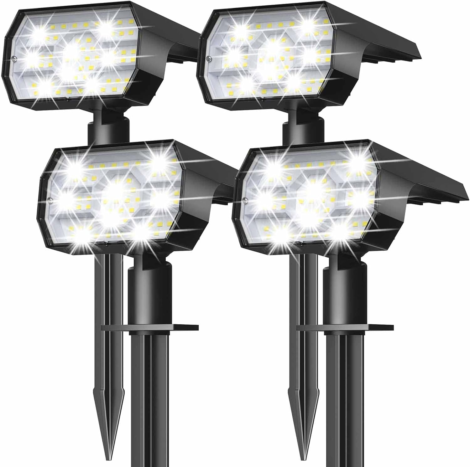 Solar powered spot lights